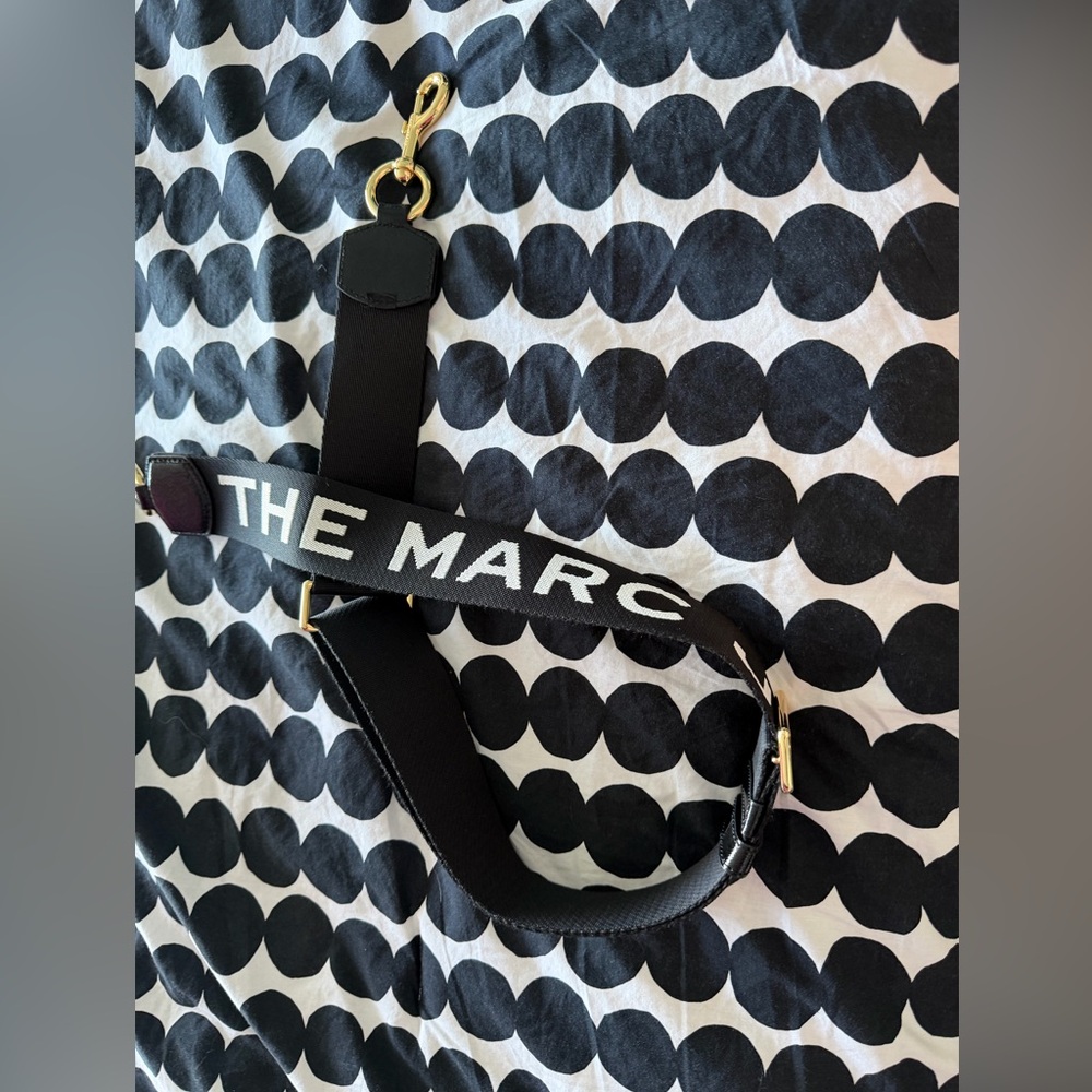 The logo webbing strap Marc Jacobs Bold Print with Designer Label